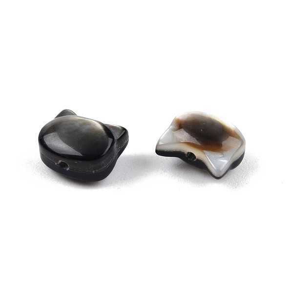 PandaHall Natural Black Lip Shell Beads, Cat Head, 6x7x4mm, Hole: 0.7mm Black Lip Shell Cat Shape
PandaHall Natural Black Lip Shell Beads, Cat Head, 6x7x4mm, Hole: 0.7mm Black Lip Shell Cat Shape