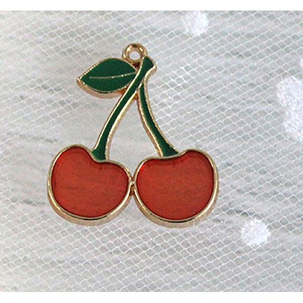 PandaHall Alloy Enamel Pendants, Cherry, Cadmium Free & Lead Free, Golden, Red, 21x19mm Alloy+Enamel Cherry Red
PandaHall Alloy Enamel Pendants, Cherry, Cadmium Free & Lead Free, Golden, Red, 21x19mm Alloy+Enamel Cherry Red