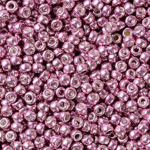 PandaHall TOHO Round Seed Beads, Japanese Seed Beads, (553) Galvanized Pink, 8/0, 3mm, Hole: 1mm, about 1110pcs/50g Glass Pink
PandaHall TOHO Round Seed Beads, Japanese Seed Beads, (553) Galvanized Pink, 8/0, 3mm, Hole: 1mm, about 1110pcs/50g Glass Pink