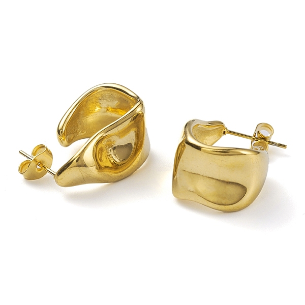 PandaHall Ion Plating(IP) 304 Stainless Steel Twist Teardrop Stud Earrings, Half Hoop Earrings for Women , Real 18K Gold Plated...
PandaHall Ion Plating(IP) 304 Stainless Steel Twist Teardrop Stud Earrings, Half Hoop Earrings for Women , Real 18K Gold Plated...
