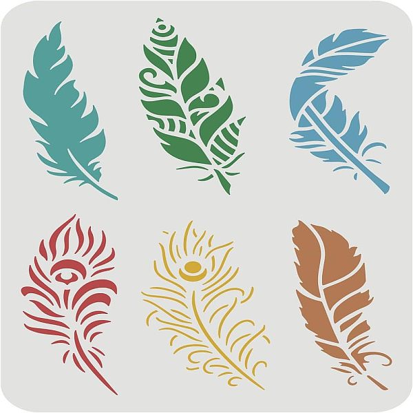 PandaHall FINGERINSPIRE Peacock Feather Stencil 29.7x21cm Reusable Beautiful Feathers Stencil Mandala Feathers Stencils Large Feather...
PandaHall FINGERINSPIRE Peacock Feather Stencil 29.7x21cm Reusable Beautiful Feathers Stencil Mandala Feathers Stencils Large Feather...