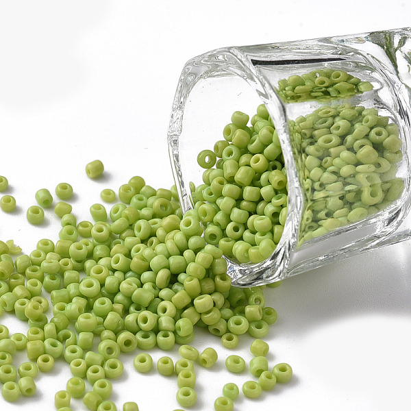 PandaHall (Repacking Service Available) Glass Seed Beads, Opaque Colours Seed, Small Craft Beads for DIY Jewelry Making, Round, Green Yellow...
PandaHall (Repacking Service Available) Glass Seed Beads, Opaque Colours Seed, Small Craft Beads for DIY Jewelry Making, Round, Green Yellow...