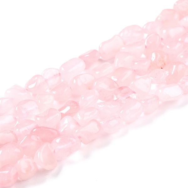 PandaHall Natural Rose Quartz Beads Strands, Nuggets, Tumbled Stone, 5~8.5x5.5~7x3.5~4mm, Hole: 0.7mm, about 64pcs/strand, 16.34''(41.5cm)...
PandaHall Natural Rose Quartz Beads Strands, Nuggets, Tumbled Stone, 5~8.5x5.5~7x3.5~4mm, Hole: 0.7mm, about 64pcs/strand, 16.34''(41.5cm)...