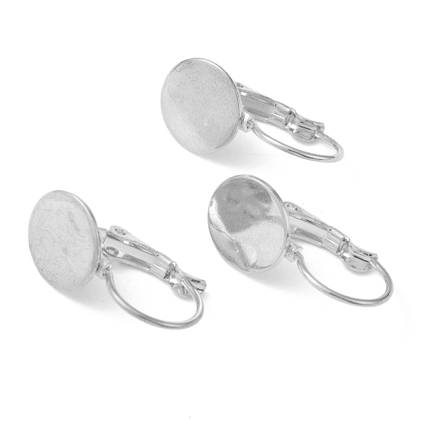 PandaHall 304 Stainless Steel Leverback Earring Findings, with Flat Round Setting for Cabochon, Stainless Steel Color, 20.5x10x11mm, Pin...
PandaHall 304 Stainless Steel Leverback Earring Findings, with Flat Round Setting for Cabochon, Stainless Steel Color, 20.5x10x11mm, Pin...