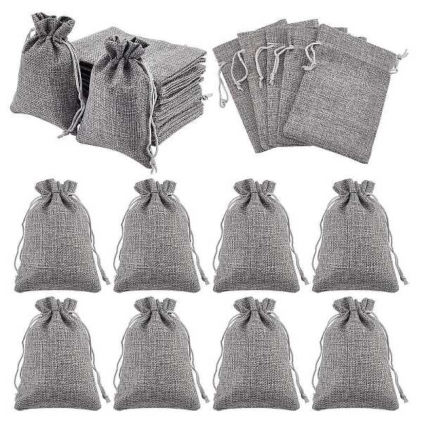 PandaHall Burlap Packing Pouches Drawstring Bags, Gray, 13.5~14x9.5~10cm Burlap Gray
PandaHall Burlap Packing Pouches Drawstring Bags, Gray, 13.5~14x9.5~10cm Burlap Gray