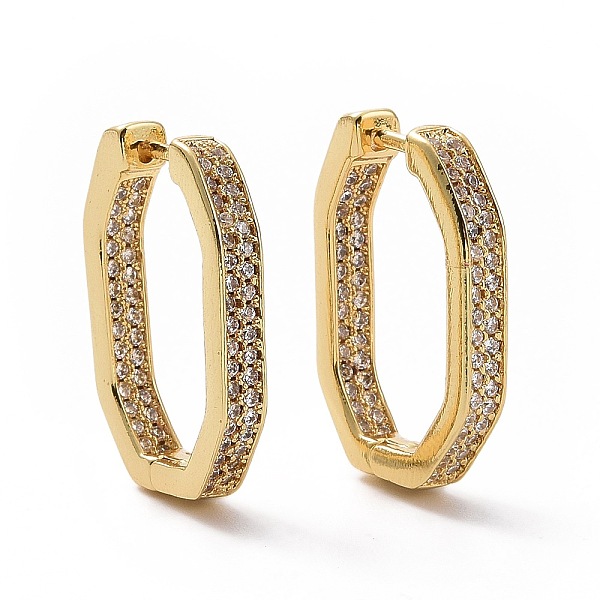 PandaHall Clear Cubic Zirconia Oval Hoop Earrings, Brass Jewelry for Women, Golden, 20.5x14x3mm, Pin: 0.7mm Cubic Zirconia Oval Clear
PandaHall Clear Cubic Zirconia Oval Hoop Earrings, Brass Jewelry for Women, Golden, 20.5x14x3mm, Pin: 0.7mm Cubic Zirconia Oval Clear