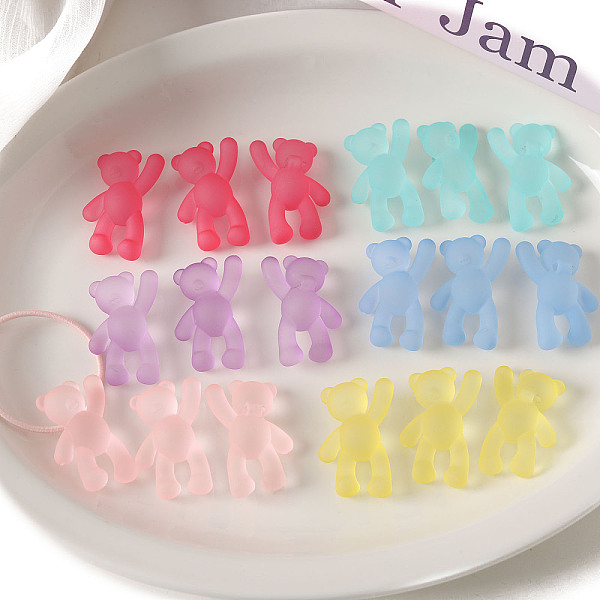 PandaHall Rubberized Style Transparent Acrylic Beads, Bear, Mixed Color, 36.7x26.6x12.8mm, Hole: 3mm Acrylic Bear Multicolor
PandaHall Rubberized Style Transparent Acrylic Beads, Bear, Mixed Color, 36.7x26.6x12.8mm, Hole: 3mm Acrylic Bear Multicolor