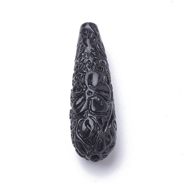 PandaHall Synthetic Coral Beads, Dyed, teardrop, Black, 27~28x10~11mm, Hole: 1.5mm Synthetic Coral Teardrop Black
PandaHall Synthetic Coral Beads, Dyed, teardrop, Black, 27~28x10~11mm, Hole: 1.5mm Synthetic Coral Teardrop Black