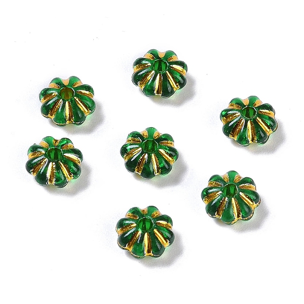 PandaHall Acrylic Beads, Golden Metal Enlaced, Flower, Green, 6.5x6.5x3.5mm, Hole: 1.6mm, about 6250pcs/500g Acrylic Flower Green
PandaHall Acrylic Beads, Golden Metal Enlaced, Flower, Green, 6.5x6.5x3.5mm, Hole: 1.6mm, about 6250pcs/500g Acrylic Flower Green