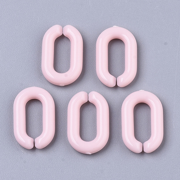 PandaHall Opaque Acrylic Linking Rings, Quick Link Connectors, For Jewelry Cable Chains Making, Oval, Pearl Pink, 15x9x3mm, Inner Diameter...
PandaHall Opaque Acrylic Linking Rings, Quick Link Connectors, For Jewelry Cable Chains Making, Oval, Pearl Pink, 15x9x3mm, Inner Diameter...