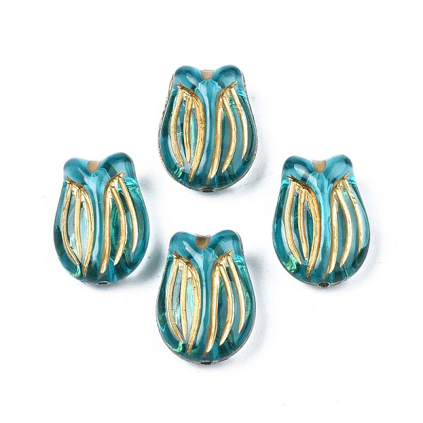 PandaHall Plating Acrylic Beads, Metal Enlaced, Flower, Dark Turquoise, 16.5x12x7.5mm, Hole: 1.2mm Acrylic Flower
PandaHall Plating Acrylic Beads, Metal Enlaced, Flower, Dark Turquoise, 16.5x12x7.5mm, Hole: 1.2mm Acrylic Flower