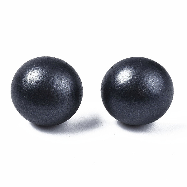 PandaHall Painted Half Round Schima Wood Earrings for Girl Women, Stud Earrings with 316 Surgical Stainless Steel Pins, Black, 15x8.5mm, Pin...
PandaHall Painted Half Round Schima Wood Earrings for Girl Women, Stud Earrings with 316 Surgical Stainless Steel Pins, Black, 15x8.5mm, Pin...
