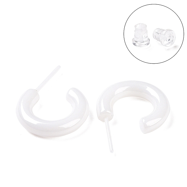 PandaHall Hypoallergenic Bioceramics Zirconia Ceramic Ring Stud Earrings, Half Hoop Earrings, No Fading and Nickel Free, WhiteSmoke..., White
PandaHall Hypoallergenic Bioceramics Zirconia Ceramic Ring Stud Earrings, Half Hoop Earrings, No Fading and Nickel Free, WhiteSmoke..., White