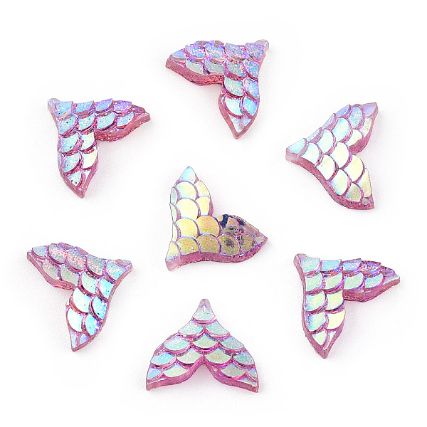 PandaHall Transparent Epoxy Resin Cabochons, with Glitter Powder, AB Color, Fishtail, Orchid, 9.5x11.5x3mm Epoxy Resin Fish Purple
PandaHall Transparent Epoxy Resin Cabochons, with Glitter Powder, AB Color, Fishtail, Orchid, 9.5x11.5x3mm Epoxy Resin Fish Purple