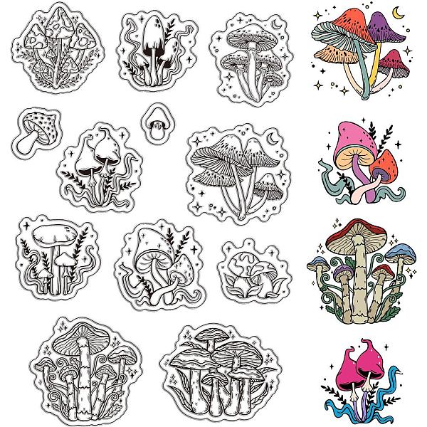 PandaHall CRASPIRE Mushroom Clear Stamps Plant Moon Stars Reusable Background Postmark Transparent Silicone Stamp Seals for Journaling Card...
PandaHall CRASPIRE Mushroom Clear Stamps Plant Moon Stars Reusable Background Postmark Transparent Silicone Stamp Seals for Journaling Card...