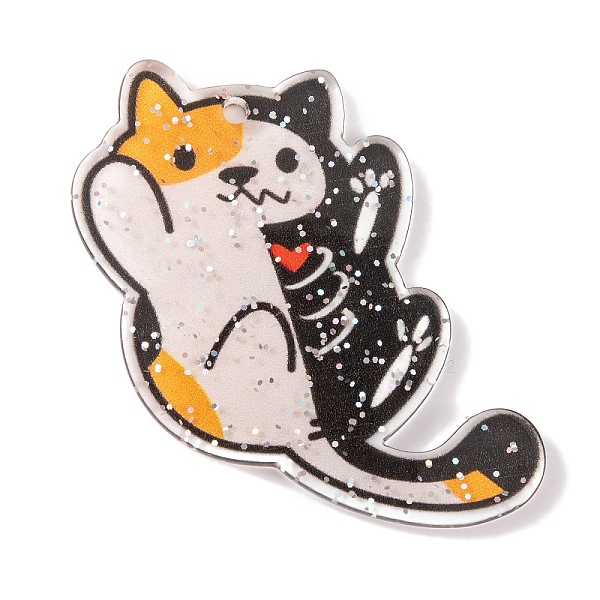 PandaHall Cat Theme Acrylic Pendants, Skull, 38x35x2.5mm, Hole: 1.7mm Acrylic Skull
PandaHall Cat Theme Acrylic Pendants, Skull, 38x35x2.5mm, Hole: 1.7mm Acrylic Skull