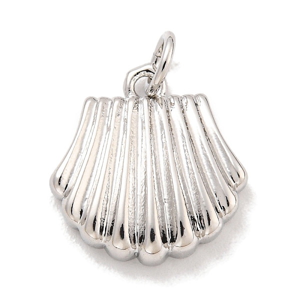PandaHall Brass Charms, with Jump Rings, Long-Lasting Plated, Lead Free & Cadmium Free, Sea Shell, Platinum, 14.5x14x3mm, Hole: 3mm Brass...
PandaHall Brass Charms, with Jump Rings, Long-Lasting Plated, Lead Free & Cadmium Free, Sea Shell, Platinum, 14.5x14x3mm, Hole: 3mm Brass...