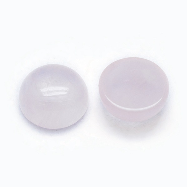 PandaHall Natural Rose Quartz Cabochons, Half Round, 10x4~5mm Rose Quartz Half Round
PandaHall Natural Rose Quartz Cabochons, Half Round, 10x4~5mm Rose Quartz Half Round