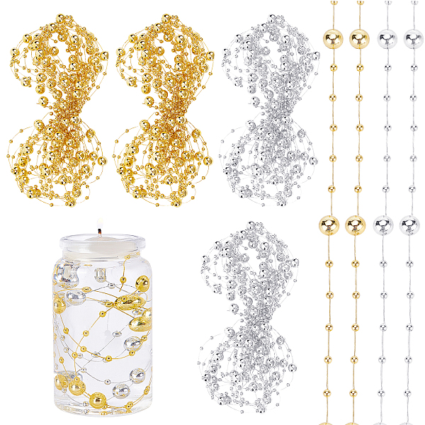 PandaHall 2 Bags 2 Colors Plastic Bead Garland Strand, Great for Door Curtain and Wedding Decoration DIY Material, Round, Mixed Color..., Multicolor
PandaHall 2 Bags 2 Colors Plastic Bead Garland Strand, Great for Door Curtain and Wedding Decoration DIY Material, Round, Mixed Color..., Multicolor