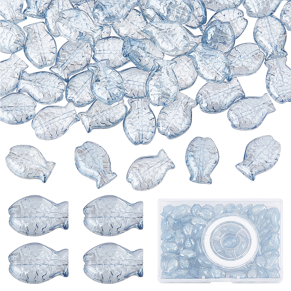 PandaHall SUNNYCLUE 1 Box Glass Fish Beads Ocean Animal Spacer Beads Loose Bead Fish Beads for Jewelry Making Beading Bracelet Kit..., Gray
PandaHall SUNNYCLUE 1 Box Glass Fish Beads Ocean Animal Spacer Beads Loose Bead Fish Beads for Jewelry Making Beading Bracelet Kit..., Gray