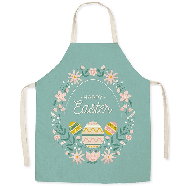 PandaHall Cute Easter Egg Pattern Polyester Sleeveless Apron, with Double Shoulder Belt, for Household Cleaning Cooking, Turquoise..., Green
PandaHall Cute Easter Egg Pattern Polyester Sleeveless Apron, with Double Shoulder Belt, for Household Cleaning Cooking, Turquoise..., Green