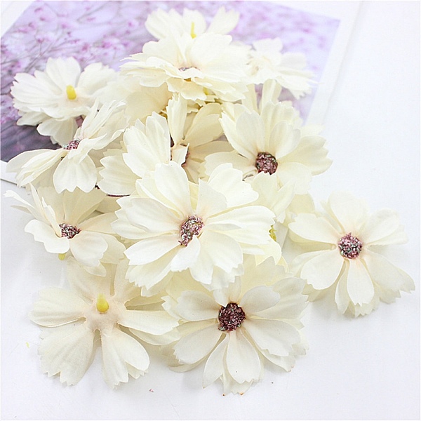 PandaHall Silk Cloth Artifical Flower, For DIY Wedding Party Garland Decoration, Flower, Antique White, 45x11mm, 2.5mm Inner Diameter Silk...
PandaHall Silk Cloth Artifical Flower, For DIY Wedding Party Garland Decoration, Flower, Antique White, 45x11mm, 2.5mm Inner Diameter Silk...
