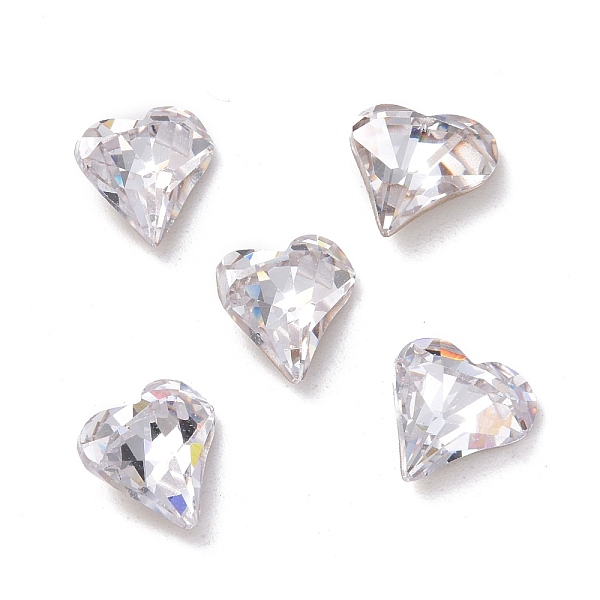 PandaHall Cubic Zirconia Cabochons Cabochons, Pointed Back & Back Plated, Heart, Clear, 9x8x3.5mm Cubic Zirconia Heart Clear
PandaHall Cubic Zirconia Cabochons Cabochons, Pointed Back & Back Plated, Heart, Clear, 9x8x3.5mm Cubic Zirconia Heart Clear