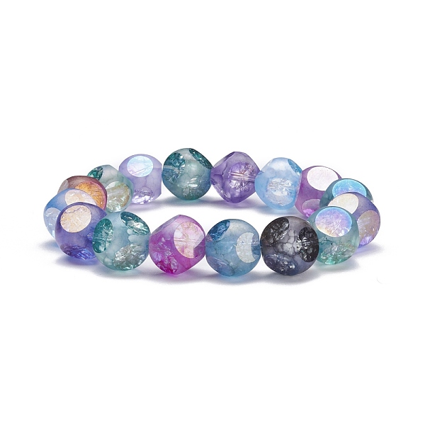 PandaHall Bling Crackle Glass Beads Stretch Bracelet, Faceted Round Beads Bracelet for Girl Women, Colorful, Inner Diameter: 2-1/8 inch...
PandaHall Bling Crackle Glass Beads Stretch Bracelet, Faceted Round Beads Bracelet for Girl Women, Colorful, Inner Diameter: 2-1/8 inch...