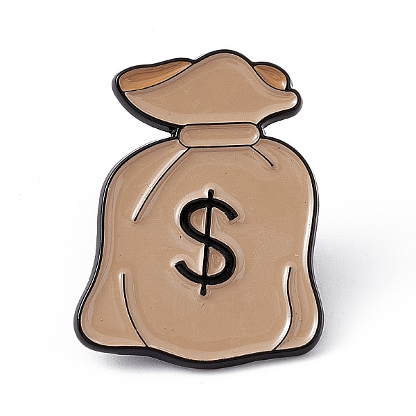 PandaHall Dollar Money Enamel Pin, Alloy Brooch for Backpack Clothes, Bag Pattern, 29.5x22.5x1.5mm, Pin: 1.2mm Alloy+Enamel Bag Orange
PandaHall Dollar Money Enamel Pin, Alloy Brooch for Backpack Clothes, Bag Pattern, 29.5x22.5x1.5mm, Pin: 1.2mm Alloy+Enamel Bag Orange
