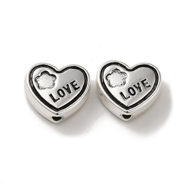 PandaHall Tibetan Style Alloy Beads, Cadmium Free & Lead Free, Heart, 14x15.5x6mm, Hole: 2mm, about 222pcs/1000g Alloy Heart
PandaHall Tibetan Style Alloy Beads, Cadmium Free & Lead Free, Heart, 14x15.5x6mm, Hole: 2mm, about 222pcs/1000g Alloy Heart