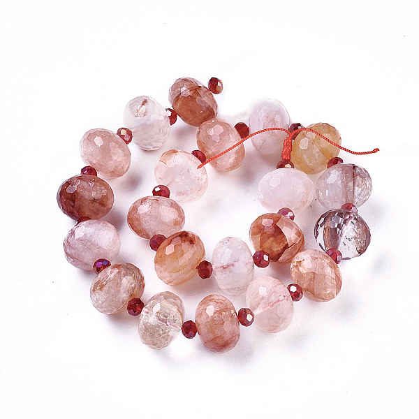 PandaHall Natural Quartz Beads Strands, Faceted, Rondelle, 16~18x11~13mm, Hole: 1mm, about 20~21pcs/strand, 14.9~15.3 inch(38~39cm) Other...
PandaHall Natural Quartz Beads Strands, Faceted, Rondelle, 16~18x11~13mm, Hole: 1mm, about 20~21pcs/strand, 14.9~15.3 inch(38~39cm) Other...