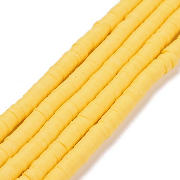 PandaHall Handmade Polymer Clay Beads Strands, for DIY Jewelry Crafts Supplies, Heishi Beads, Disc/Flat Round, Yellow, 6x0.5~1mm, Hole...
PandaHall Handmade Polymer Clay Beads Strands, for DIY Jewelry Crafts Supplies, Heishi Beads, Disc/Flat Round, Yellow, 6x0.5~1mm, Hole...