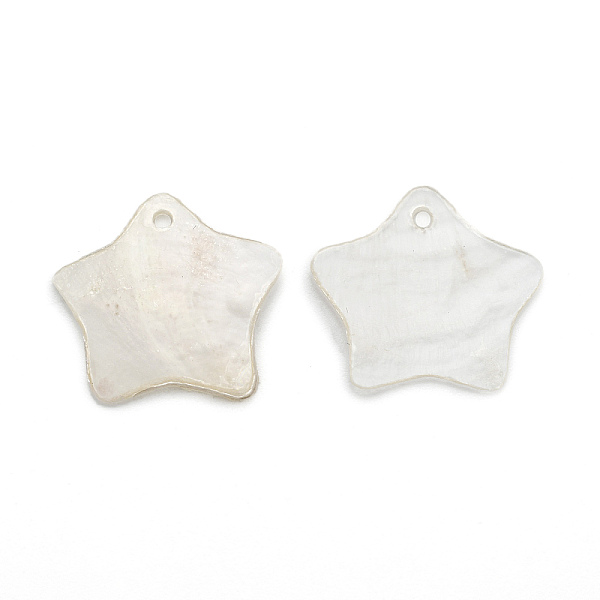 PandaHall Capiz Shell Pendants, Star, WhiteSmoke, 19x20x1mm, Hole: 1.5mm Capiz Shell Star White
PandaHall Capiz Shell Pendants, Star, WhiteSmoke, 19x20x1mm, Hole: 1.5mm Capiz Shell Star White