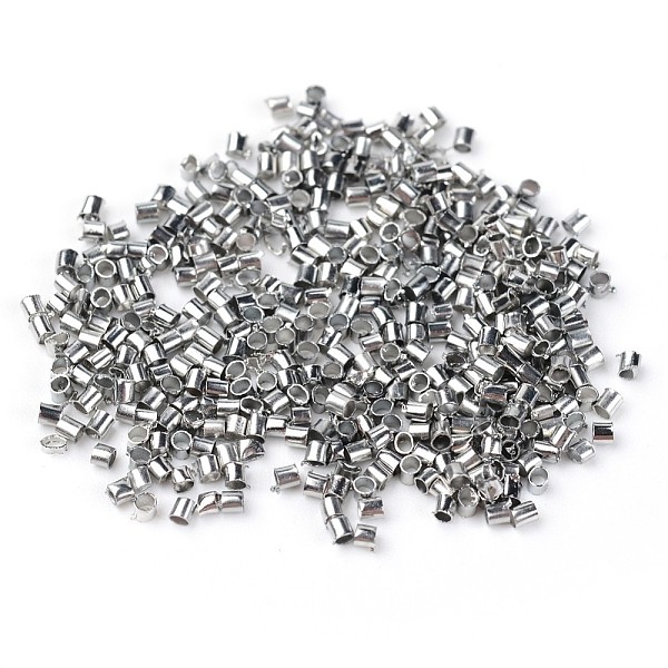 PandaHall 1700pcs 1.5mm Brass Tube Crimp End Beads, Cadmium Free & Nickel Free & Lead Free, Platinum Color, hole: 1mm,1700pcs/10g Brass Tube
PandaHall 1700pcs 1.5mm Brass Tube Crimp End Beads, Cadmium Free & Nickel Free & Lead Free, Platinum Color, hole: 1mm,1700pcs/10g Brass Tube