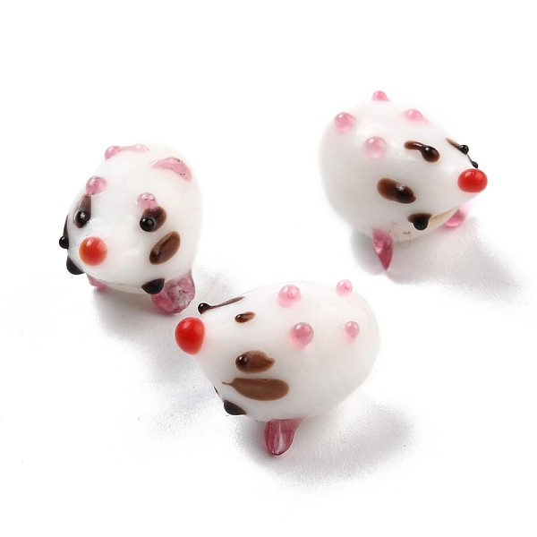 PandaHall Handmade Lampwork Beads, Hedgehog, Snow, 16~18x9.5~10x10~12mm, Hole: 1.7~2mm Lampwork Other Animal White
PandaHall Handmade Lampwork Beads, Hedgehog, Snow, 16~18x9.5~10x10~12mm, Hole: 1.7~2mm Lampwork Other Animal White