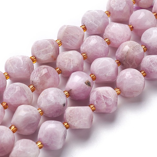 PandaHall Natural Kunzite Beads Strands, with Seed Beads, Six Sided Celestial Dice, 11~12x11~12x11~12mm, Hole: 0.5mm, about 30pcs/strand...
PandaHall Natural Kunzite Beads Strands, with Seed Beads, Six Sided Celestial Dice, 11~12x11~12x11~12mm, Hole: 0.5mm, about 30pcs/strand...