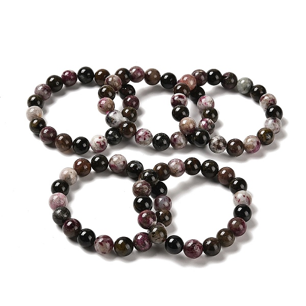 PandaHall Natural Tourmaline Beaded Stretch Bracelets, Round, Inner Diameter: 2 inch(4.95~5.2cm) Tourmaline Round
PandaHall Natural Tourmaline Beaded Stretch Bracelets, Round, Inner Diameter: 2 inch(4.95~5.2cm) Tourmaline Round