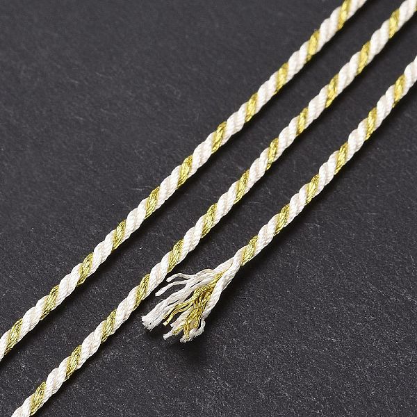 PandaHall Polycotton Filigree Cord, Braided Rope, with Plastic Reel, for Wall Hanging, Crafts, Gift Wrapping, White, 1.5mm, about 21.87...
PandaHall Polycotton Filigree Cord, Braided Rope, with Plastic Reel, for Wall Hanging, Crafts, Gift Wrapping, White, 1.5mm, about 21.87...