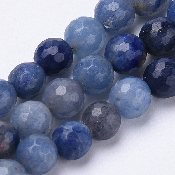 PandaHall Dyed Natural Blue Aventurine Beads Strands, Faceted, Round, 6mm, Hole: 1mm, about 62pcs/strand, 15.3 inch Blue Aventurine Round
PandaHall Dyed Natural Blue Aventurine Beads Strands, Faceted, Round, 6mm, Hole: 1mm, about 62pcs/strand, 15.3 inch Blue Aventurine Round