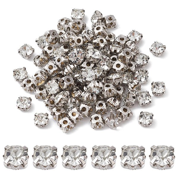 PandaHall Square Sew on Rhinestone, Multi-strand Links, Acrylic Rhinestone, with Brass Prong Settings, Garments Accessories, Crystal..., Clear
PandaHall Square Sew on Rhinestone, Multi-strand Links, Acrylic Rhinestone, with Brass Prong Settings, Garments Accessories, Crystal..., Clear