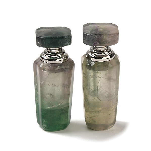 PandaHall Natural Fluorite Dropper Perfume Bottles, with Stainless Steel Color Tone 304 Stainless Steel Findings, SPA Aromatherapy Essemtial...
PandaHall Natural Fluorite Dropper Perfume Bottles, with Stainless Steel Color Tone 304 Stainless Steel Findings, SPA Aromatherapy Essemtial...
