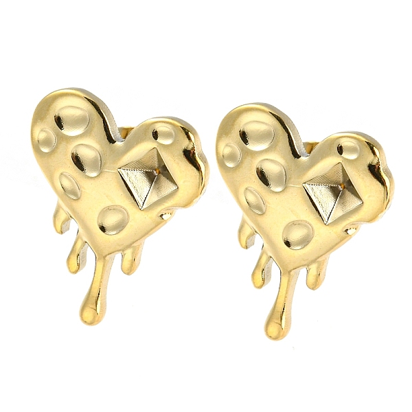 PandaHall 304 Stainless Steel Stud Earrings Findings, Heart Earring Settings for Rhinestone, Real 18K Gold Plated, Fit For 4x4mm rhinstone...
PandaHall 304 Stainless Steel Stud Earrings Findings, Heart Earring Settings for Rhinestone, Real 18K Gold Plated, Fit For 4x4mm rhinstone...