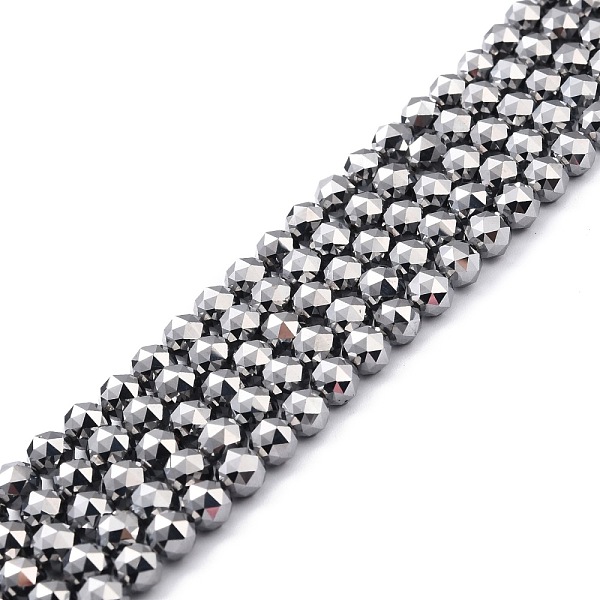 PandaHall Terahertz Stone Beads Strands, Faceted, Round, 6mm, Hole: 0.9mm, about 66pcs/strand, 15.67''(39.8~40cm) Terahertz Stone Round
PandaHall Terahertz Stone Beads Strands, Faceted, Round, 6mm, Hole: 0.9mm, about 66pcs/strand, 15.67''(39.8~40cm) Terahertz Stone Round
