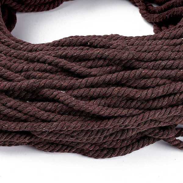 PandaHall Cotton Thread Cords, 3-Ply, For Jewelry Making, Coconut Brown, 5~5.8mm, 109.4 yard(100m)/bundle Cotton
PandaHall Cotton Thread Cords, 3-Ply, For Jewelry Making, Coconut Brown, 5~5.8mm, 109.4 yard(100m)/bundle Cotton