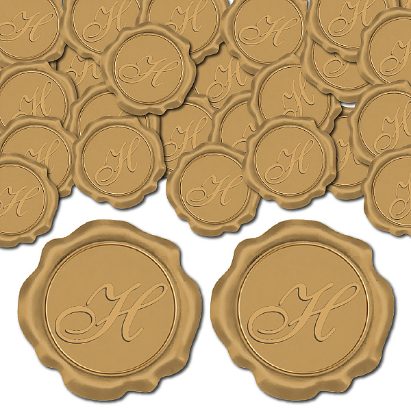 PandaHall CRASPIRE Adhesive Wax Seal Stickers, Envelope Seal Decoration, For Craft Scrapbook DIY Gift, Letter H, Dark Goldenrod, 30mm...
PandaHall CRASPIRE Adhesive Wax Seal Stickers, Envelope Seal Decoration, For Craft Scrapbook DIY Gift, Letter H, Dark Goldenrod, 30mm...