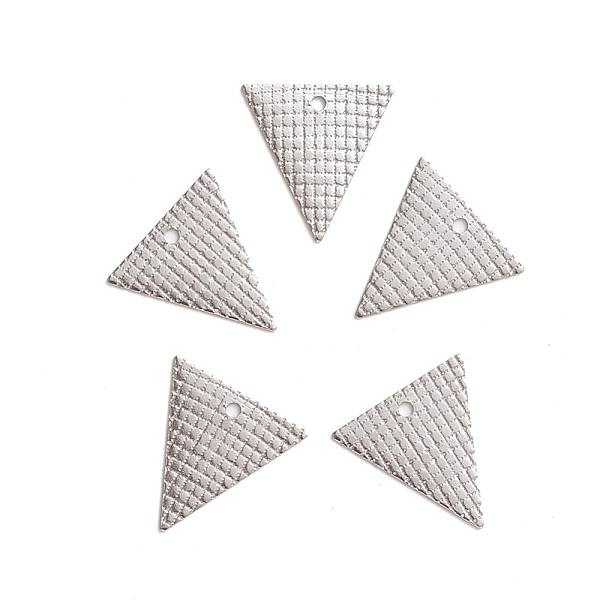 PandaHall 304 Stainless Steel Pendants, Triangle, Stainless Steel Color, 13.5x13x0.5mm, Hole: 1.2mm 304 Stainless Steel Triangle
PandaHall 304 Stainless Steel Pendants, Triangle, Stainless Steel Color, 13.5x13x0.5mm, Hole: 1.2mm 304 Stainless Steel Triangle