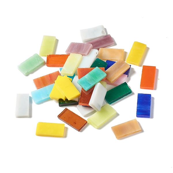 PandaHall Mosaic Tiles Glass Cabochons, for Home Decoration or DIY Crafts, Rectangle, Mixed Color, 20x10x3mm, about 700pcs/1000g Glass..., Multicolor
PandaHall Mosaic Tiles Glass Cabochons, for Home Decoration or DIY Crafts, Rectangle, Mixed Color, 20x10x3mm, about 700pcs/1000g Glass..., Multicolor