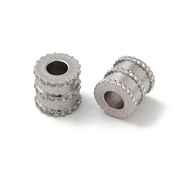 PandaHall 303 Stainless Steel Beads, Column, Stainless Steel Color, 5.5x5.5mm, Hole: 2.5mm 303 Stainless Steel Column
PandaHall 303 Stainless Steel Beads, Column, Stainless Steel Color, 5.5x5.5mm, Hole: 2.5mm 303 Stainless Steel Column