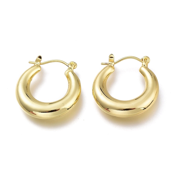 PandaHall Brass Hoop Earrings, Long-Lasting Plated, Ring, Real 18K Gold Plated, 23x21.5x5.7mm, Pin: 0.7mm Brass Ring
PandaHall Brass Hoop Earrings, Long-Lasting Plated, Ring, Real 18K Gold Plated, 23x21.5x5.7mm, Pin: 0.7mm Brass Ring