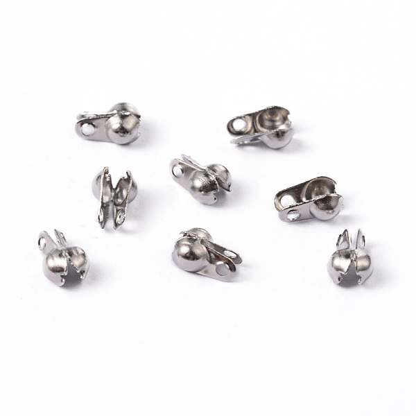 PandaHall 304 Stainless Steel Smooth Surface Bead Tips, Calotte Ends, Clamshell Knot Cover, Stainless Steel Color, 6x4x2.5mm, Hole: 1mm...
PandaHall 304 Stainless Steel Smooth Surface Bead Tips, Calotte Ends, Clamshell Knot Cover, Stainless Steel Color, 6x4x2.5mm, Hole: 1mm...